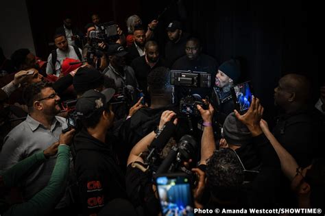 Afbeeldingsresultaten voor Showtime Press Conference Boxing