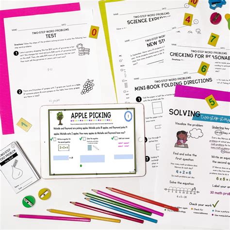 Image result for 2 Step Word Problem Solving