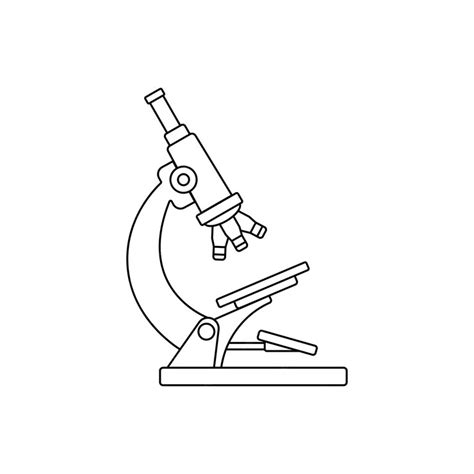 Image result for Lab Microscope Outline