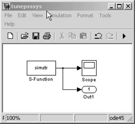 S-function Simulink に対する画像結果