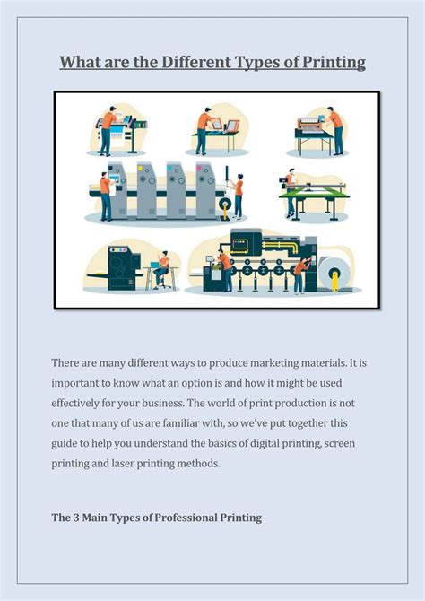 Image result for Printing Design Types