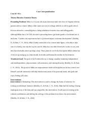 Toradh íomhá ar Presenting Problem Mike Case Conceptualization