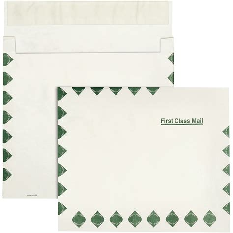 First Class Mailing Envelopes Two Window Tyvek に対する画像結果
