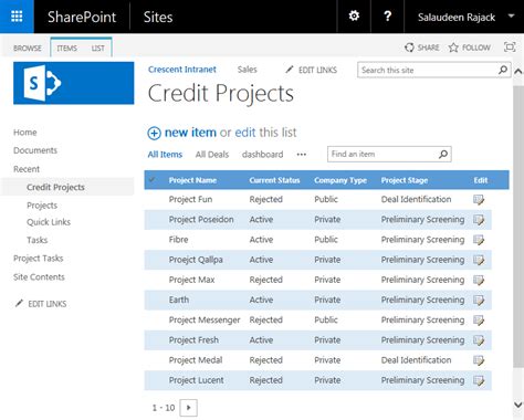 SharePoint Create View for List に対する画像結果