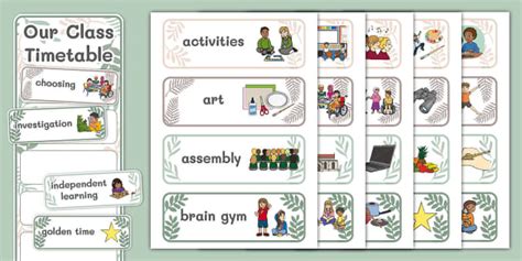 Visual Timetable EYFS に対する画像結果