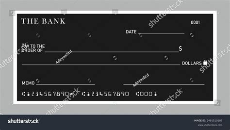 Toradh íomhá ar Check Template Vector