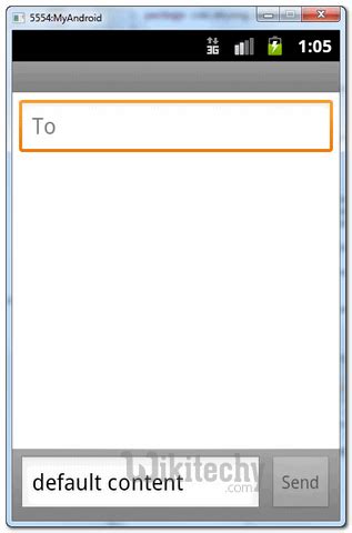 Image result for Create Button to Send SMS in Android Studio