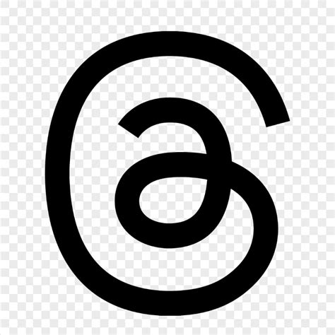 Image result for Threads Icon Transparent White Color