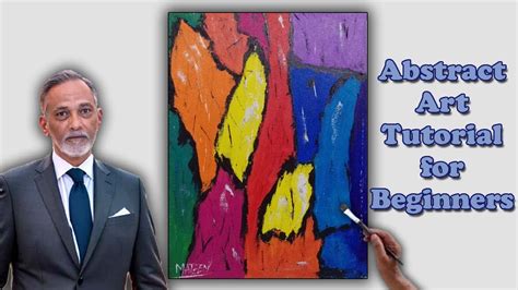 Abstract Art Tutorial for Beginners | Easy Acrylic Painting | Step by ...
