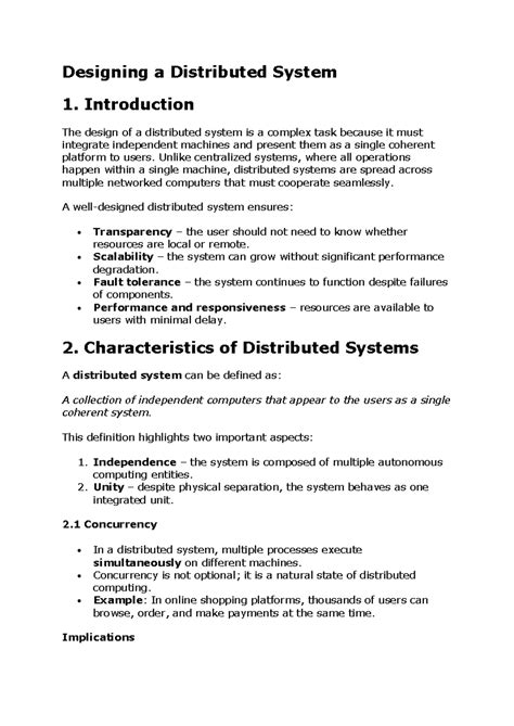 Image result for Design Challenges in Distributed System