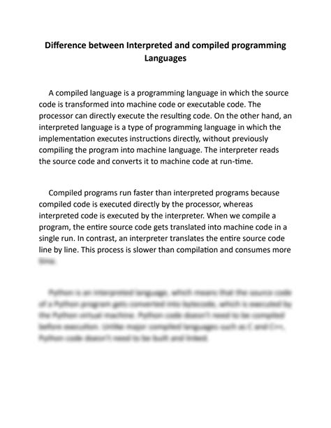 Image result for Interpreted Language