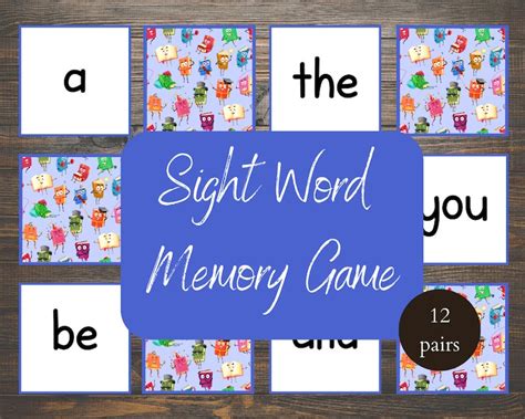 Toradh íomhá ar Random Words Memory Game