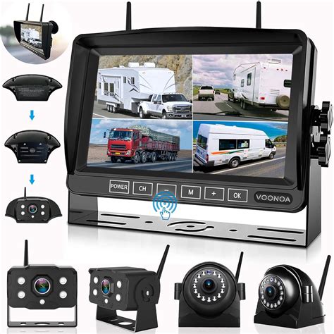 Toradh íomhá ar Wireless Backup Camera Monitor Only