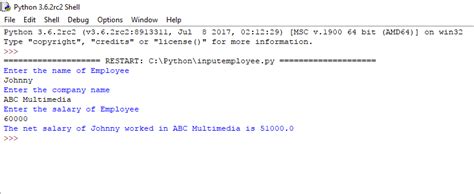 Image result for Python Code Computes Salary