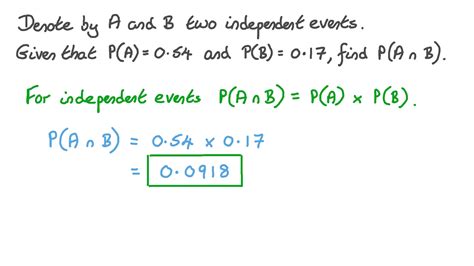 Image result for Probability of Two Events Formula