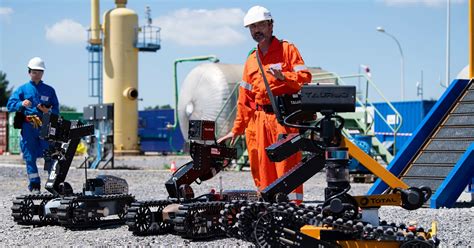 Image result for Singing in the Oil Robots