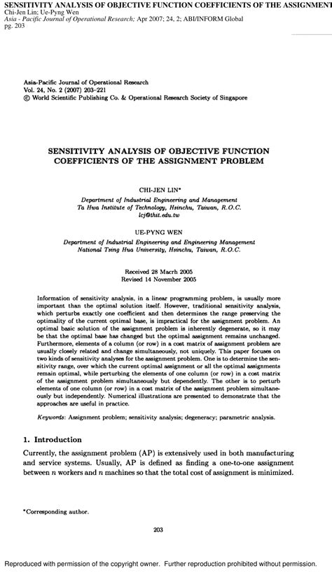 Image result for Assignment Problem Objective Function