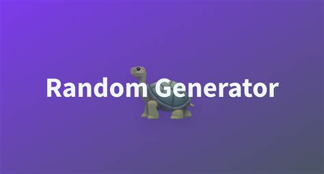 Toradh íomhá ar Random Number Generator Thumbnail