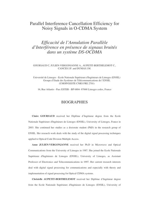 Image result for Parallel Signal Interference