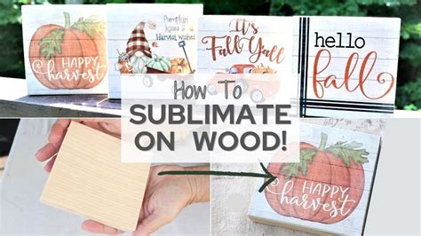 How to Sublimate On Wood Using Laminate에 대한 이미지 결과