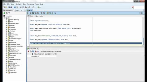 Image result for Oracle SQL Date