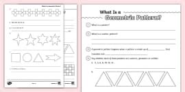Image result for Geometric Patterns Grade 4 Activities