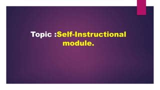 Image result for Self-Instructional Module Computer