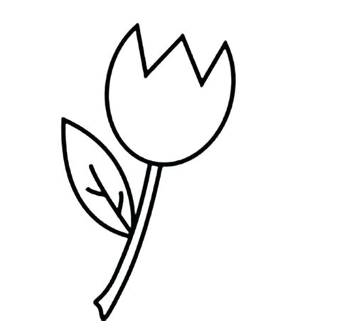 Single Flower Coloring Pages に対する画像結果