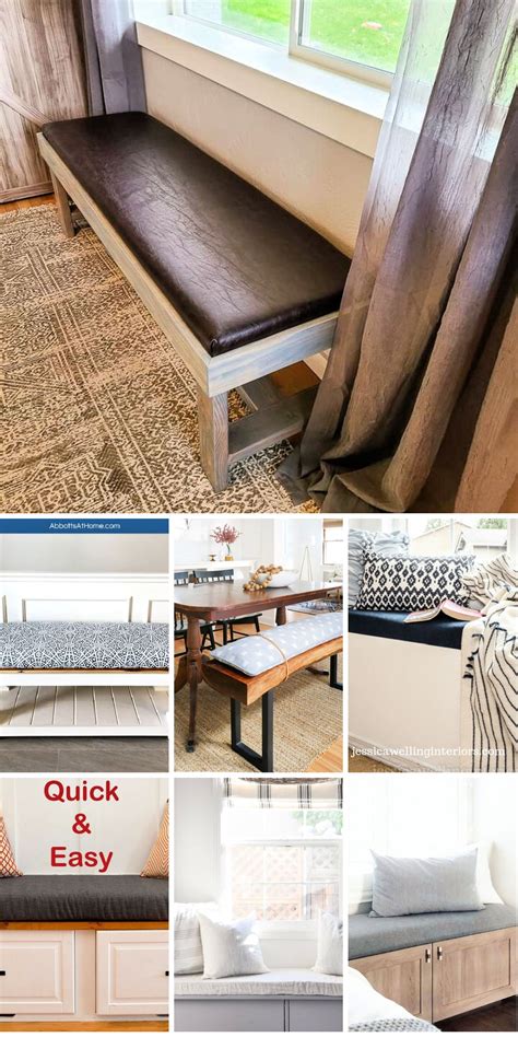 25 Diy Bench Cushions: Make A Bench Seat Cushion - Diy Folly