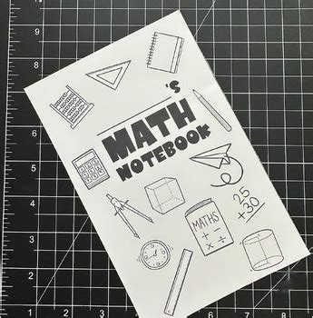 Image result for Pretty Math Notebook Cover