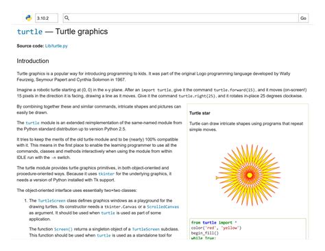 Python Turtle Graphics Ravan Dahan に対する画像結果
