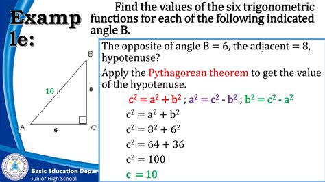 Image result for 6 Trigonometric Functions Examples