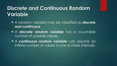 Discrete and Continuous Random Variables Application に対する画像結果
