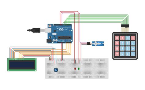 Image result for Keypad Servo Motor Arduino