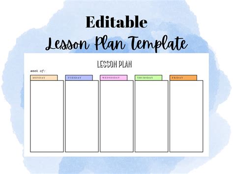 Image result for Lesson Plan Template PDF