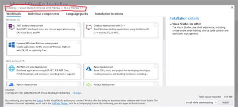 Image result for Visual Studio Install Options