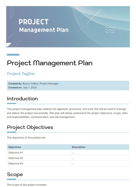 Image result for Sample Program Management Plan Detailed