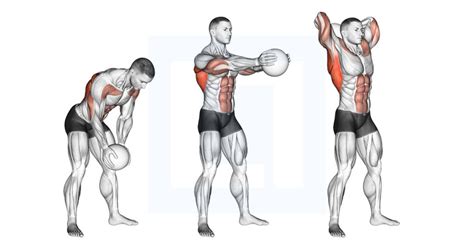 Image result for Overhead Medicine Ball Exercises