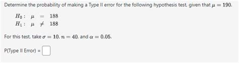 Image result for What Is Prob of Type 2 Error If Alpha Is 0