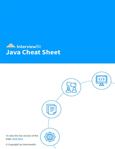 Toradh íomhá ar Advanced Java Cheat Sheet PDF