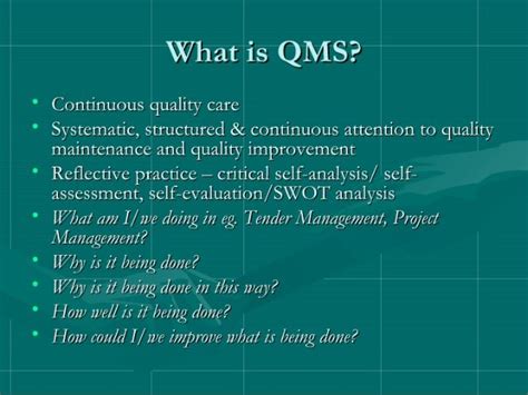 Image result for Brief Example of Quality Management System