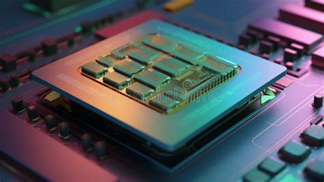 Toradh íomhá ar Generic Comkputer Chip Image