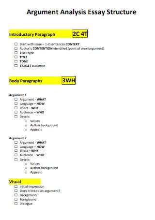 Image result for Argument Analysis Essay Example