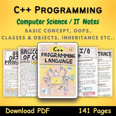 Image result for Classes in CPP Handwritten Notes