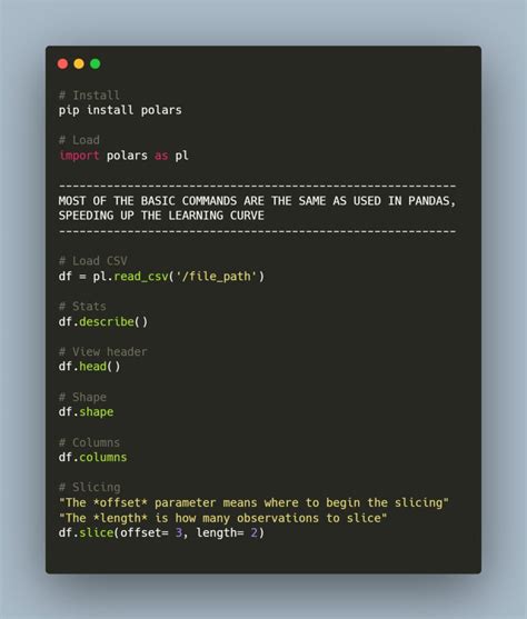 Image result for Polar's Vc Pandas Library Python