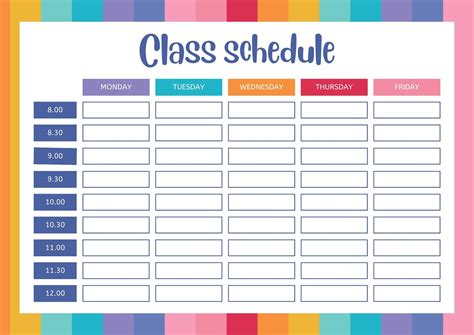 Image result for Class Program Template