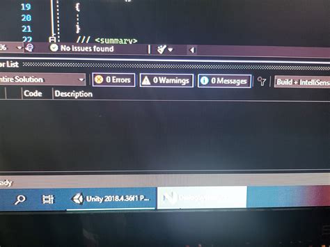 Image result for Picture of Syntax Error in Unity