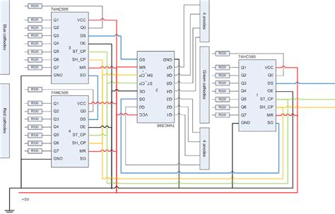 Afbeeldingsresultaten voor 74HC595 Arduino LED