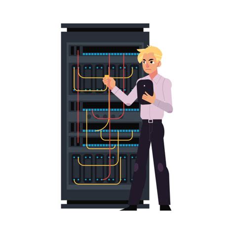 Image result for Computer Mainframe System Cartoon