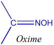 Image result for Propanone Oxime Structure